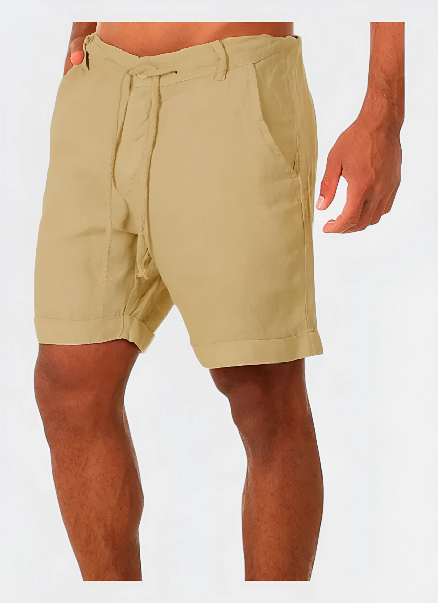 Saleni Cargo Cotton Zipper Shorts