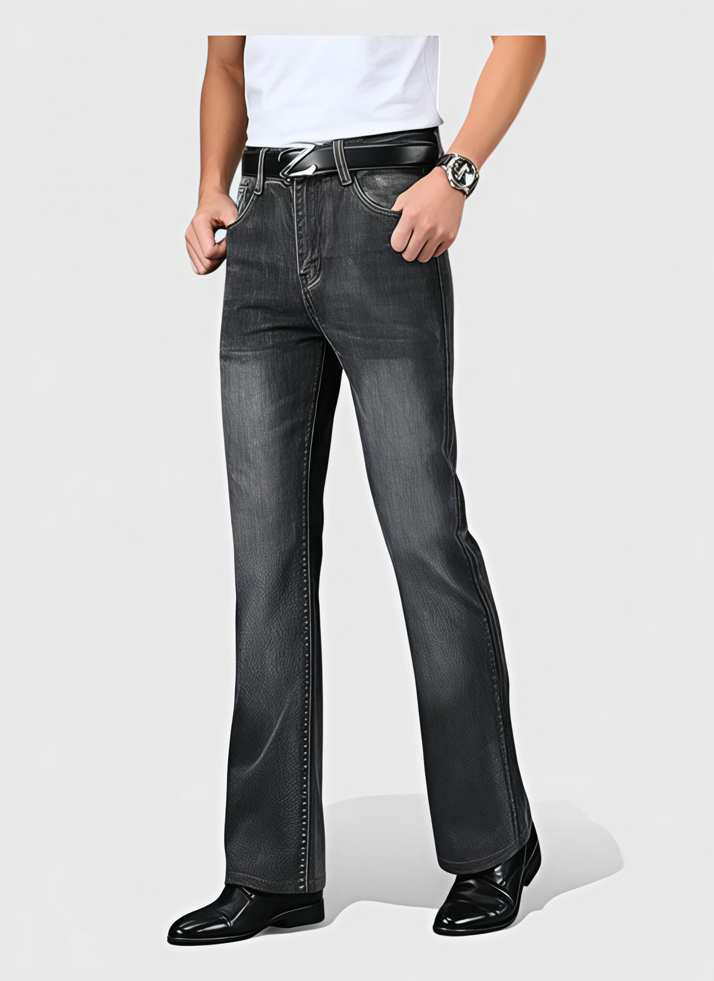 Saleni Boot Cut Flared Denim