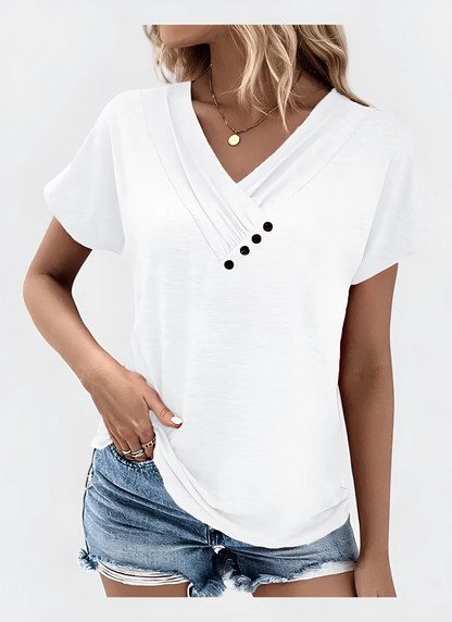 Summer V-Neck T-Shirt