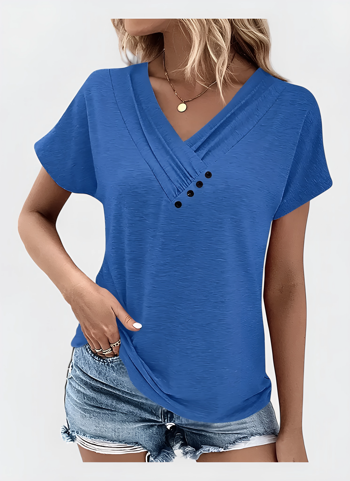 Summer V-Neck T-Shirt