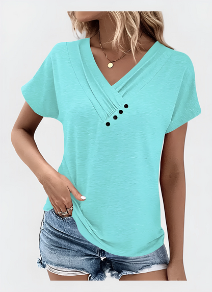 Summer V-Neck T-Shirt