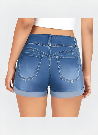 Saleni Versatile Street Denim Shorts