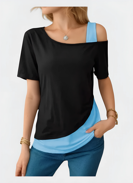 Sunny Shoulder Colorblock