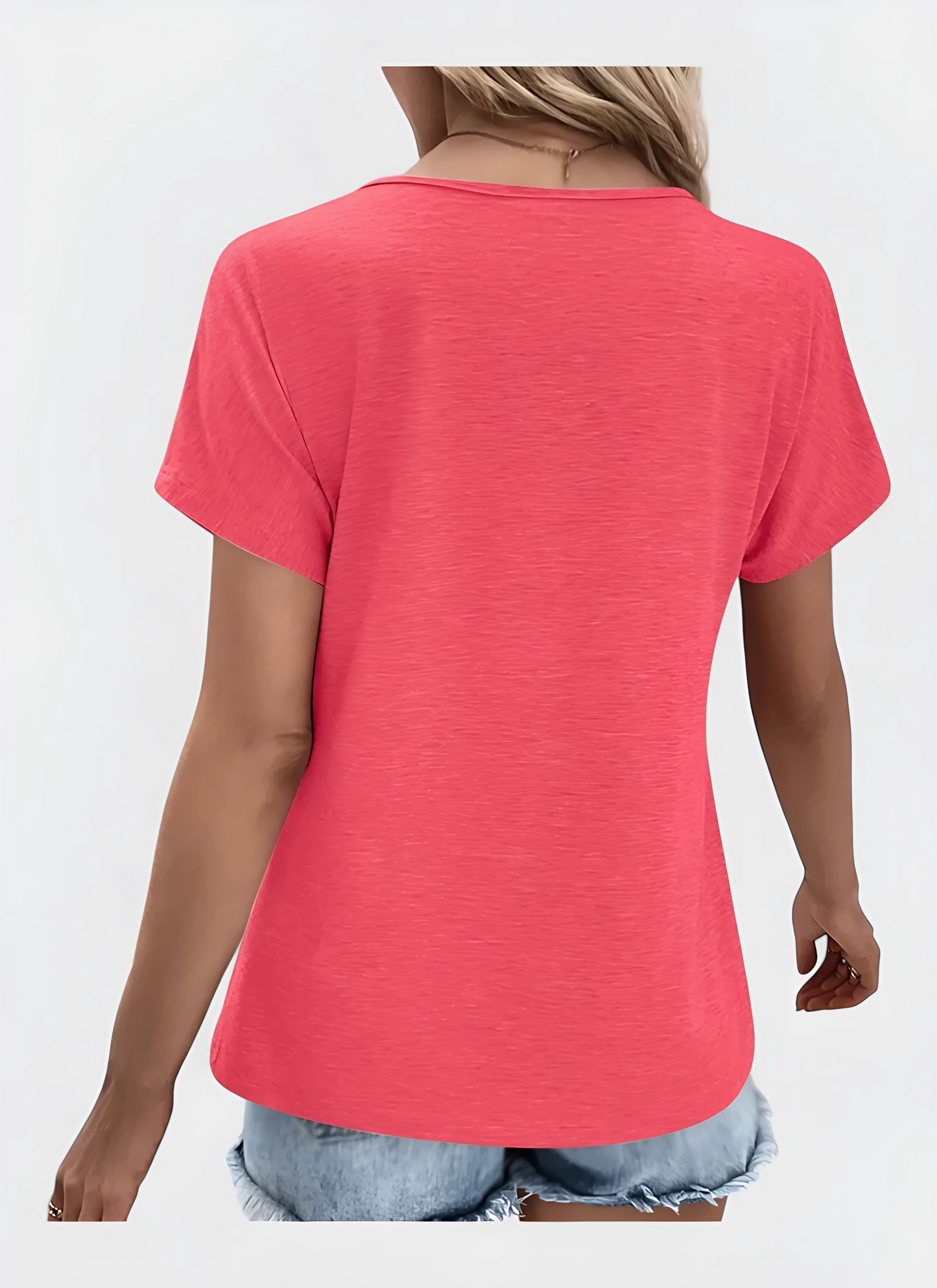 Summer V-Neck T-Shirt
