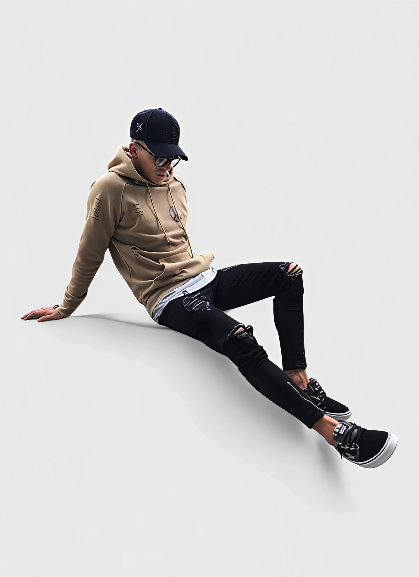 Saleni Skinny Distressed Denim