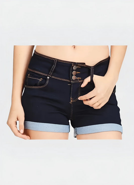 Saleni Versatile Street Denim Shorts