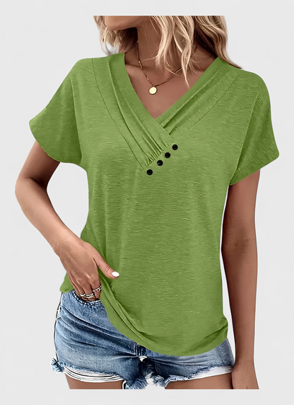 Summer V-Neck T-Shirt