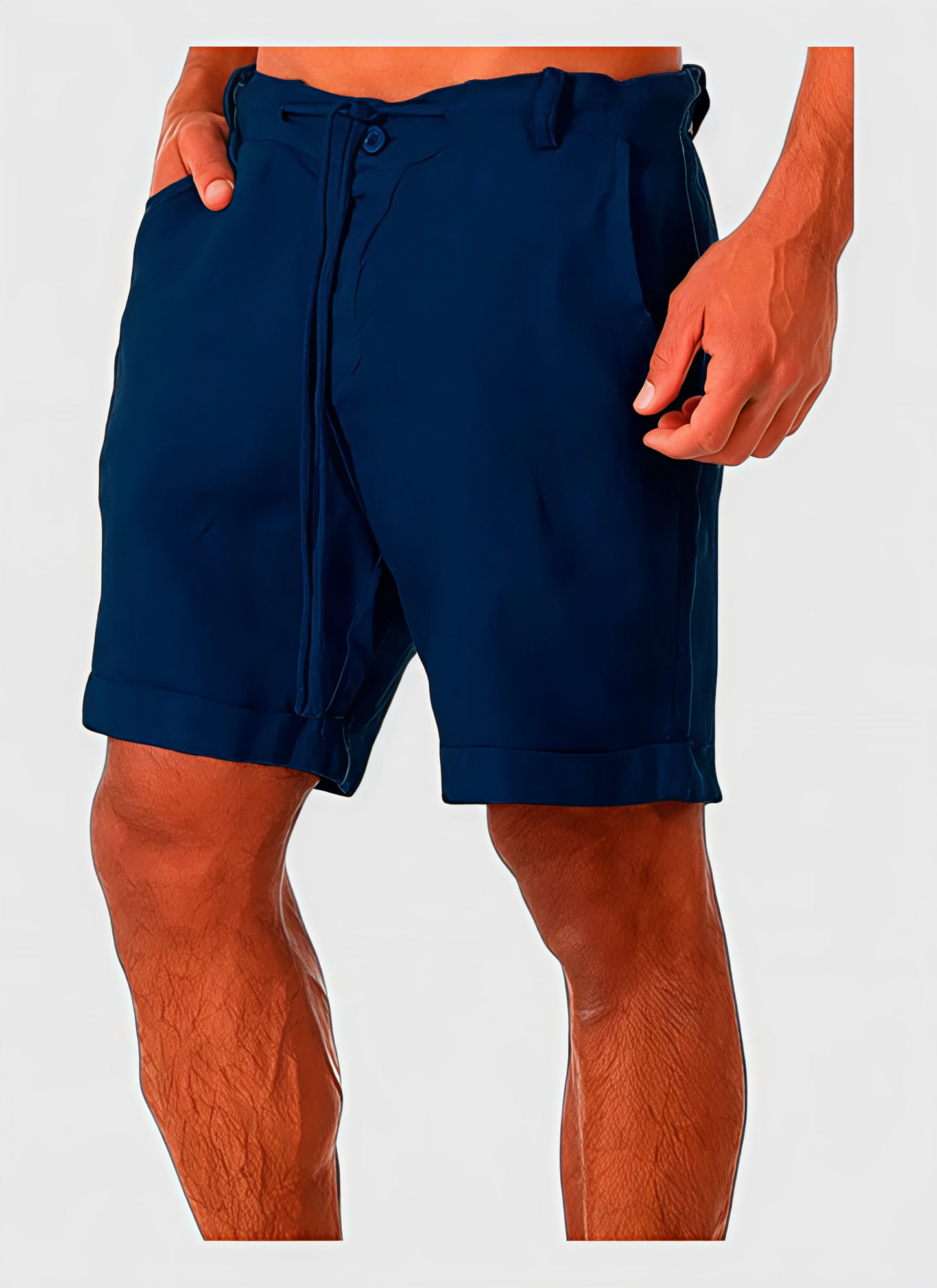 Saleni Cargo Cotton Zipper Shorts