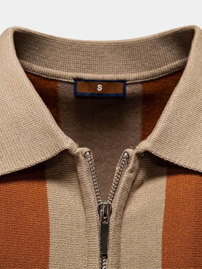 Navy Stripe Polo