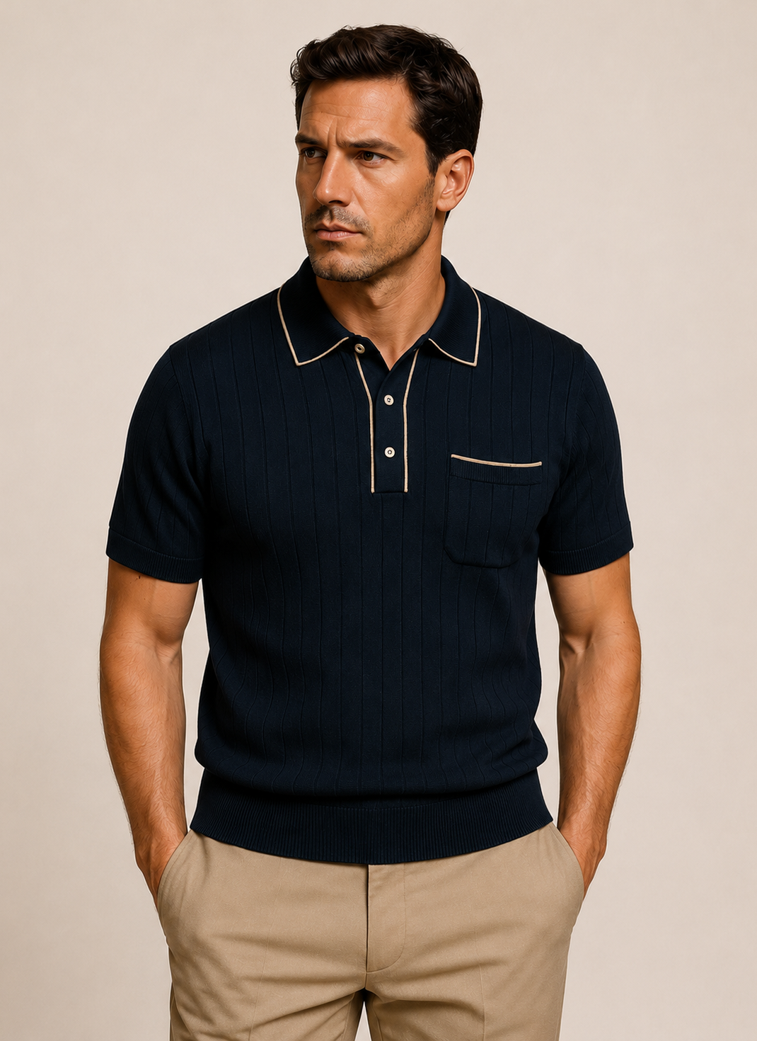Old Money Knit Polo
