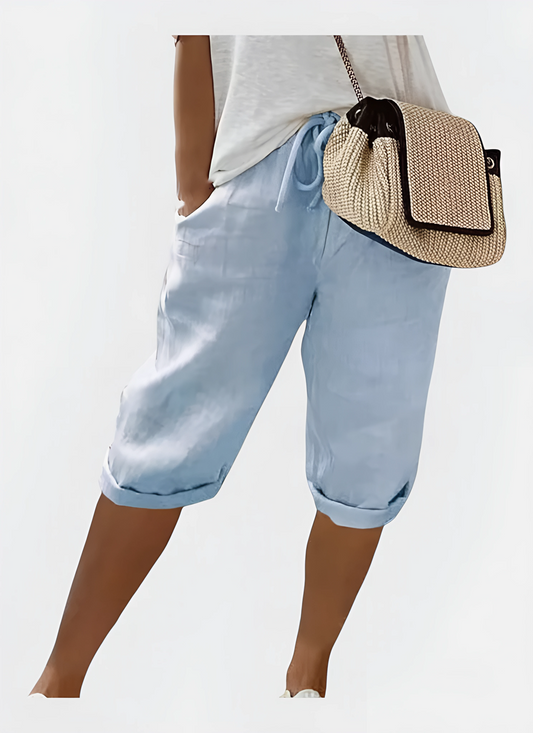 Saleni Knee-Length Vintage Pants