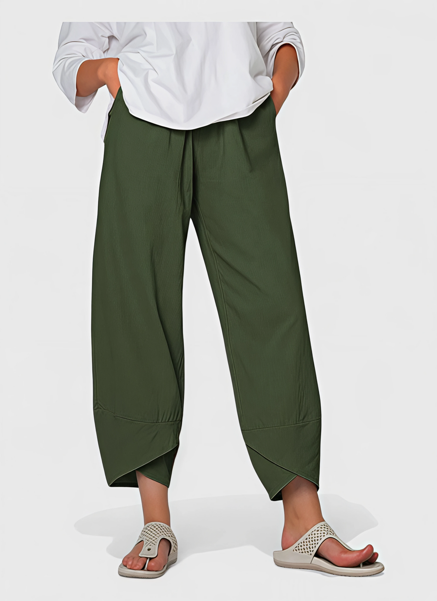 Saleni Vintage Cotton Pants
